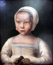 Little Girl with Dead Bird